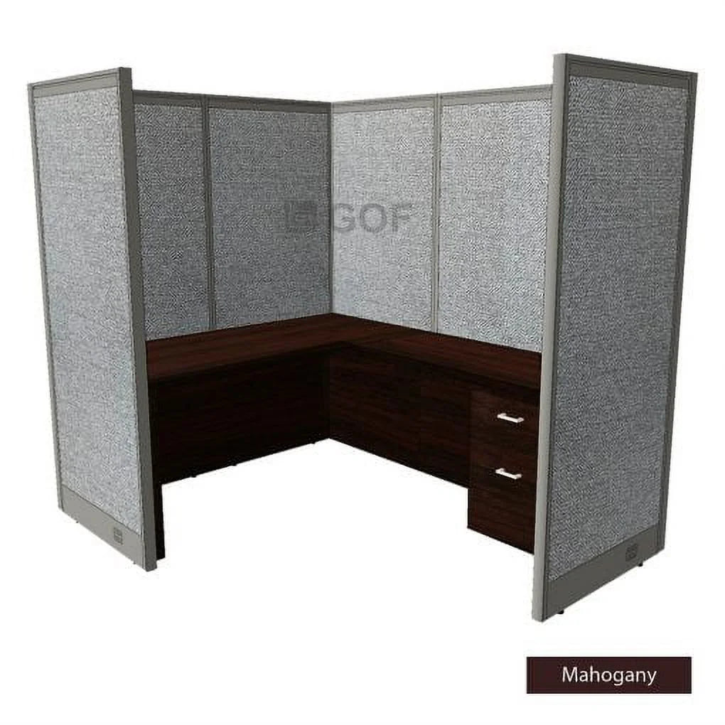 1 Person Workstation Cubicle with Desk M29533