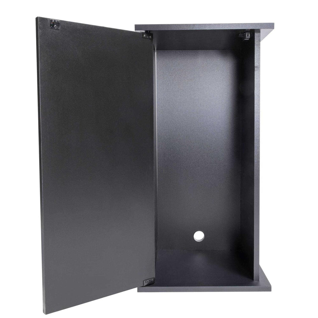 Black Pedestal Aquarium Stand H467963