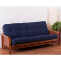 Black Full Size Twill Futon Mattress R457279