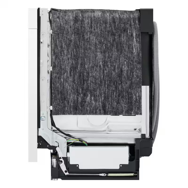 White Front Control Dishwasher with Stainless Steel Tub U193528