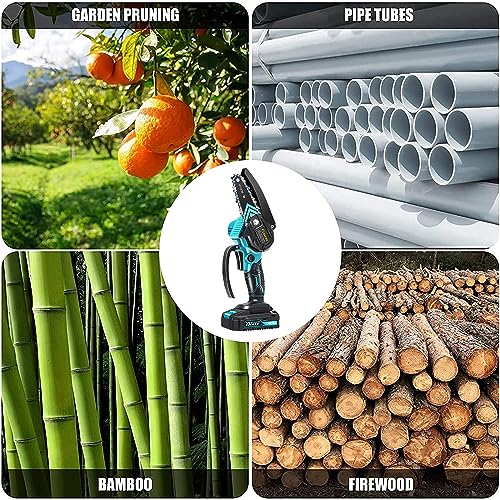 Mini Chainsaw Cordless Handheld Chain Saw E1473