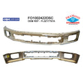 Chrome Steel Front Bumper Face Bar with Fog Lights E5089