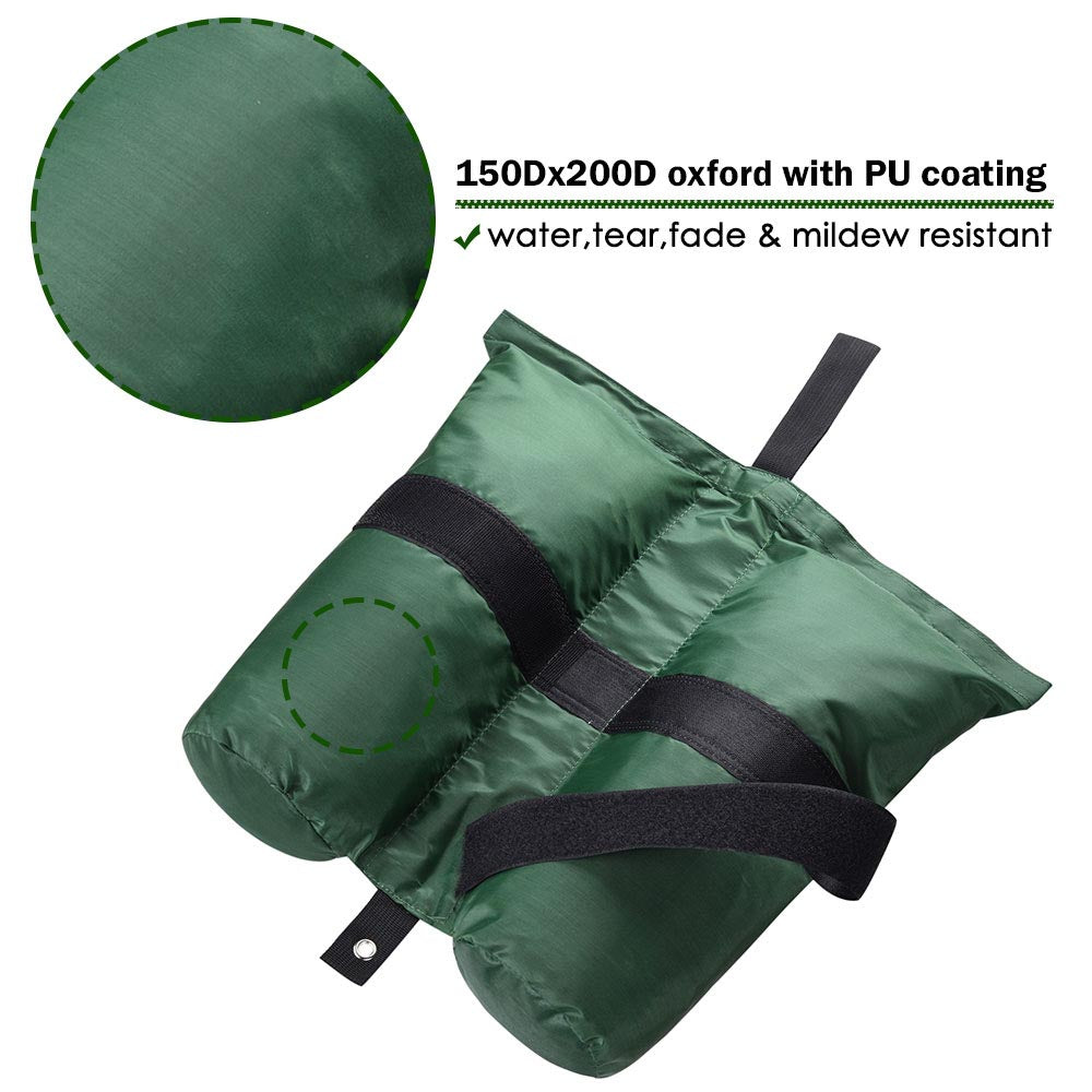 19x9.5 Ft Pop Up Canopy Top Replacement with 4 Set Sand Bags F4507