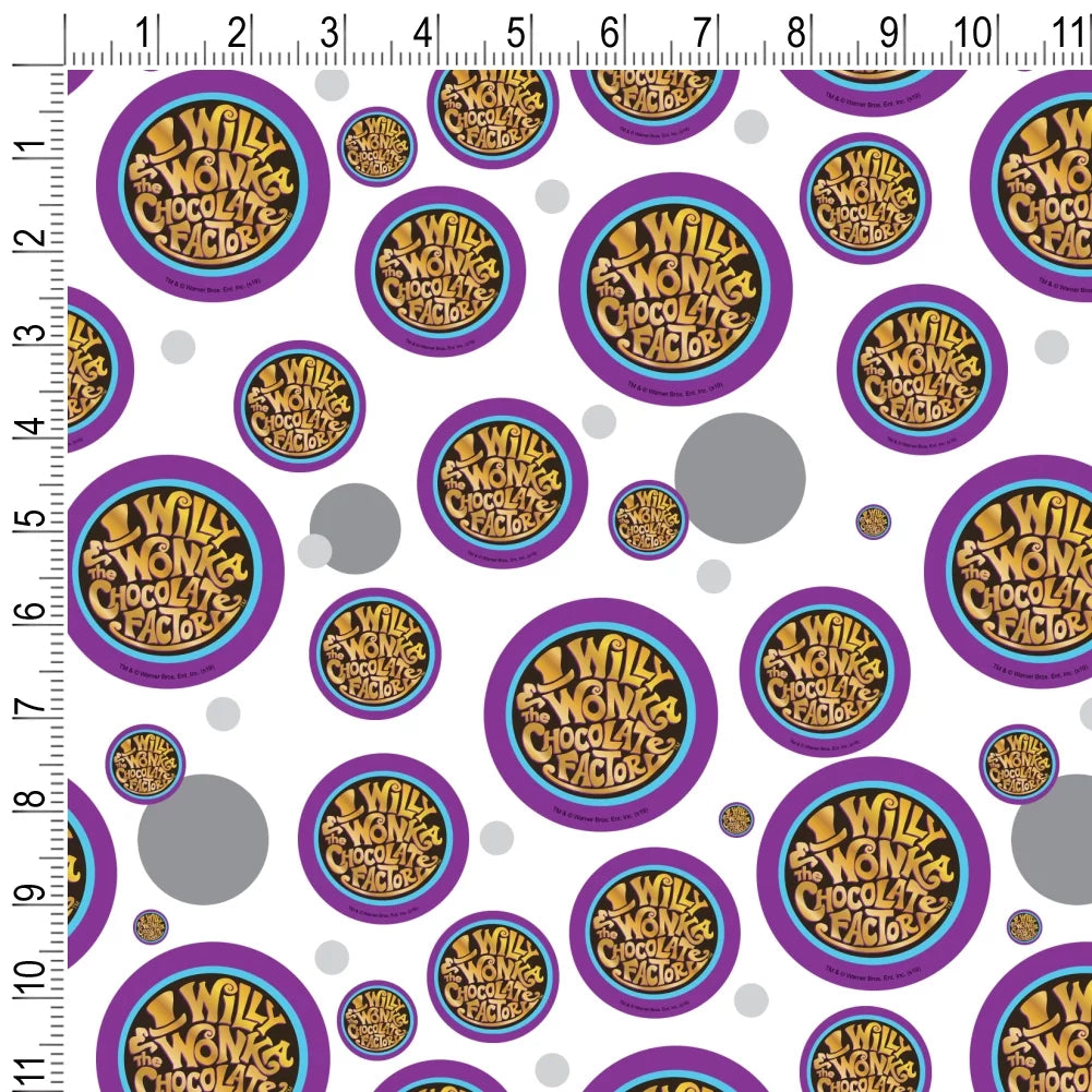 Chocolate Factory Logo Gift Wrap Wrapping Paper Roll T508