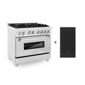 36 4.6 cu. ft. Gas Burner Electric Oven with Griddle Stainless Steel H534716