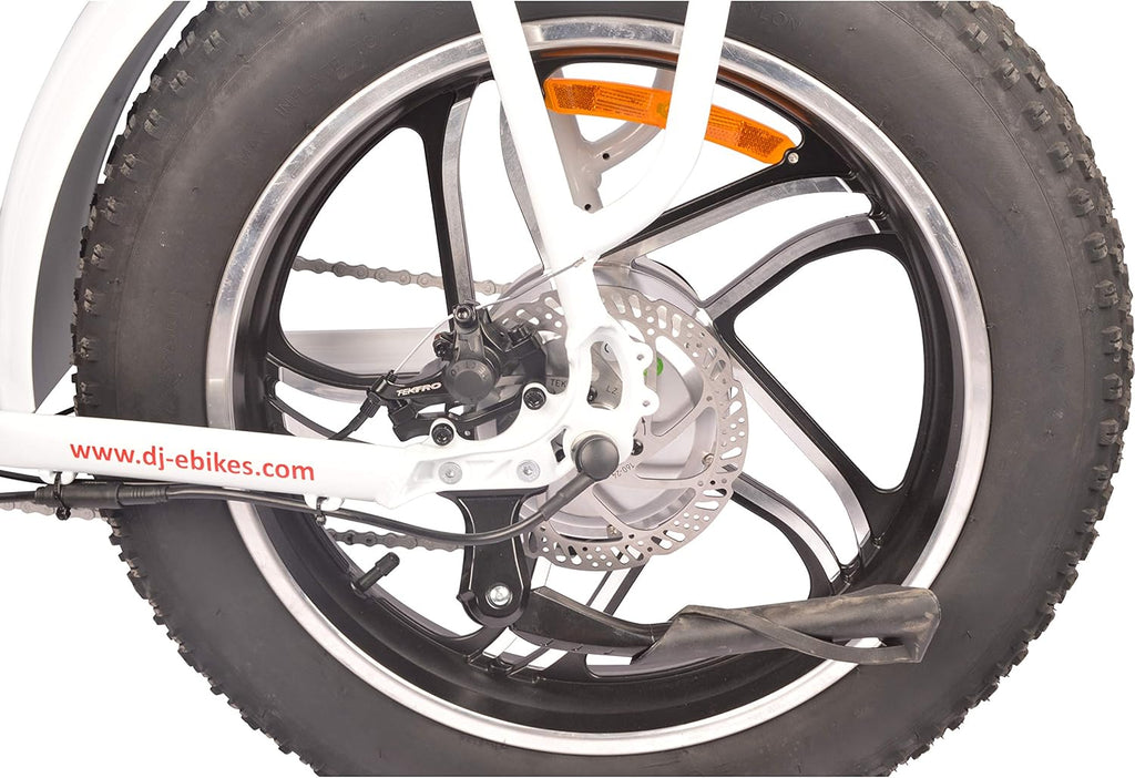 Pearl White 750W 48V 13Ah Electric Bicycle O348883