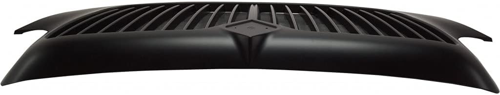 Black Vertical Bar Grille with Bug Screen N58111
