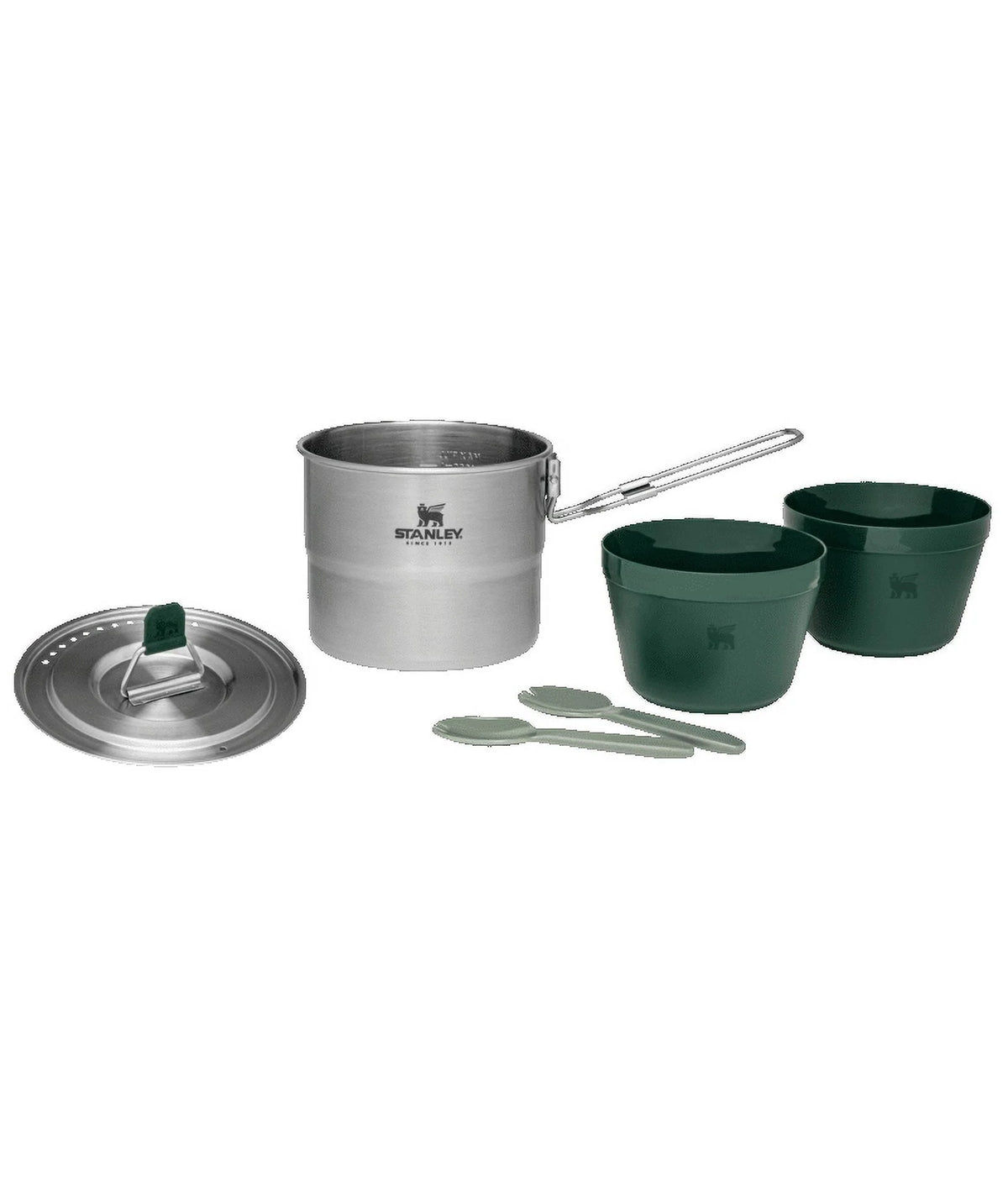 6 Piece Stainless Steel Camping Mess Kits K19964