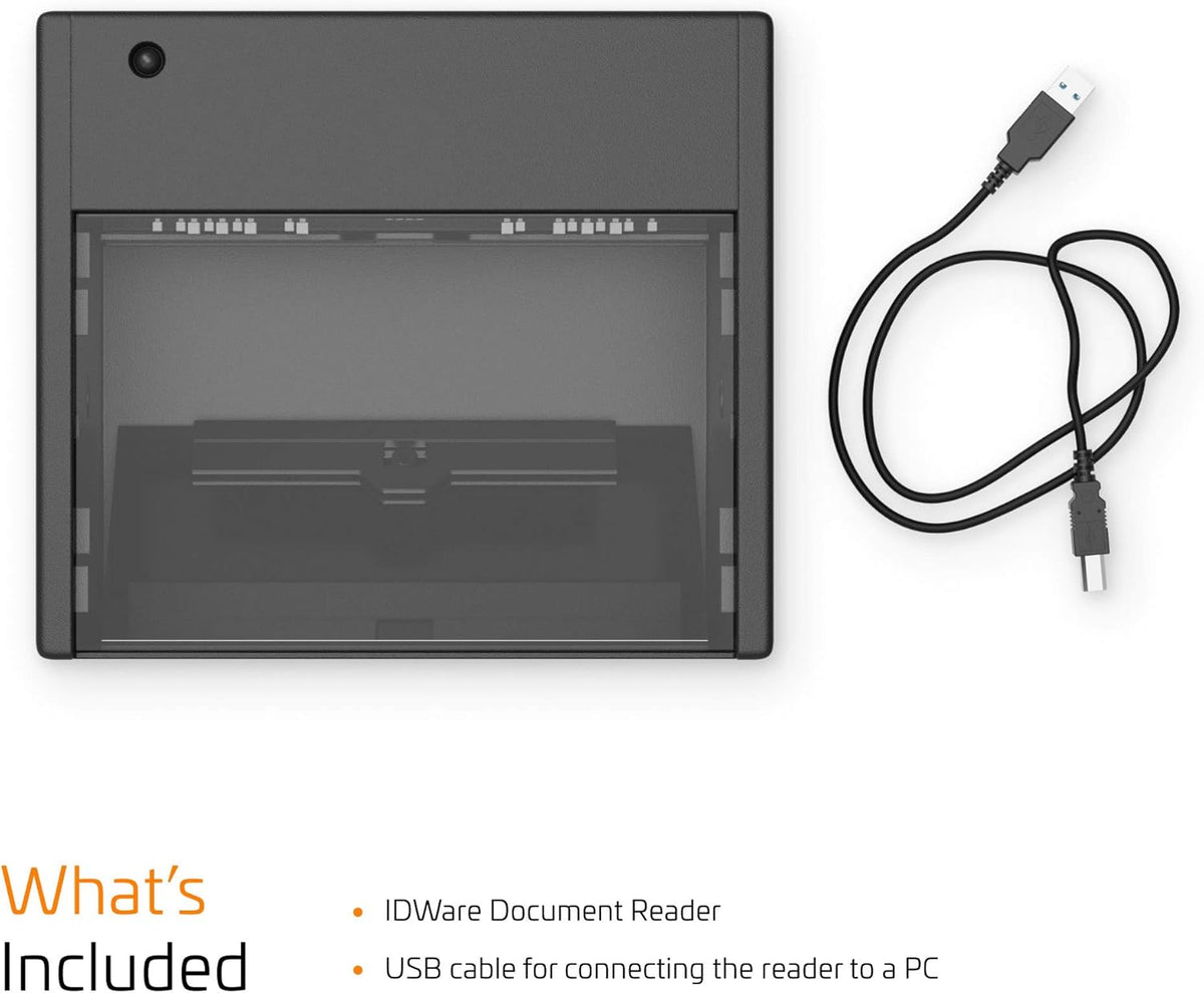 Passport and Driver's License Scanner with Global Software O58201