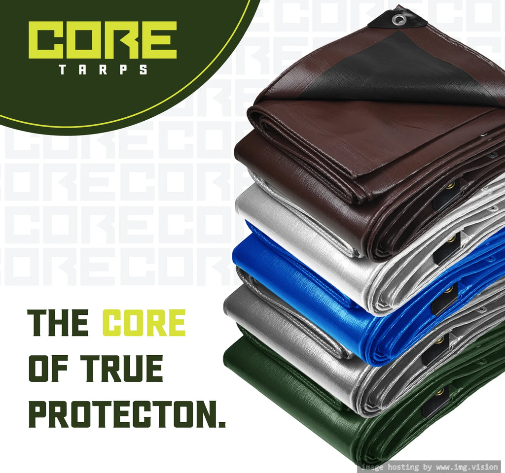 8 Mil Heavy Duty Waterproof Tarp 12′ X 25′Ft Z8800