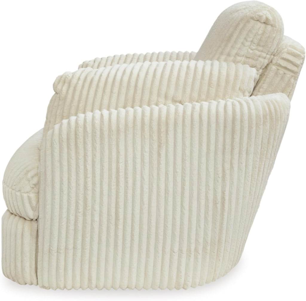 White Swivel Glider Recliner G77533