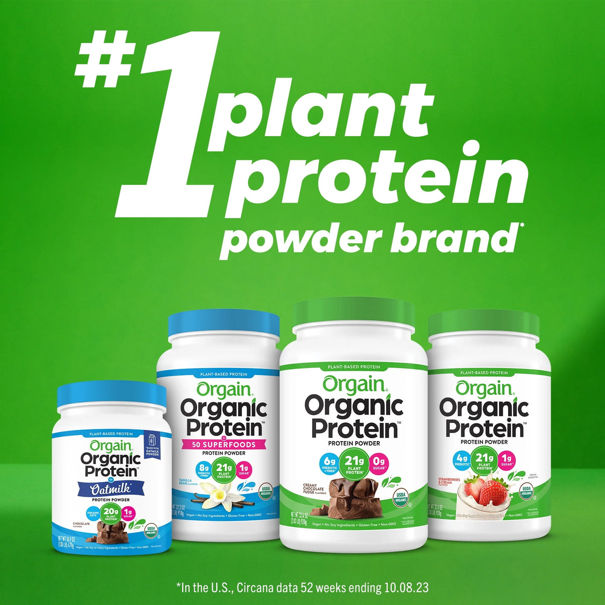 Organic Vegan Chocolate Peanut Butter Protein Powder 1.02lb H621142