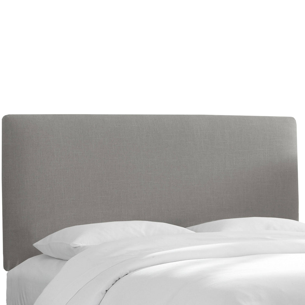 Navy Suede California King Headboard Z761