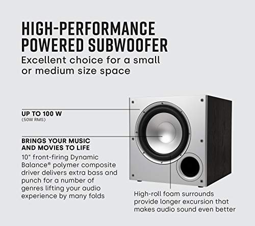 10" Powered Subwoofer Q935