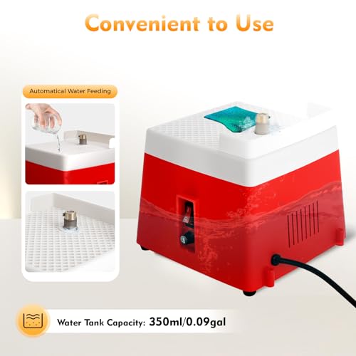 Mini Color Grinder Cordless Rechargeable Stained Glass Grinder Art Grinding Tool V977