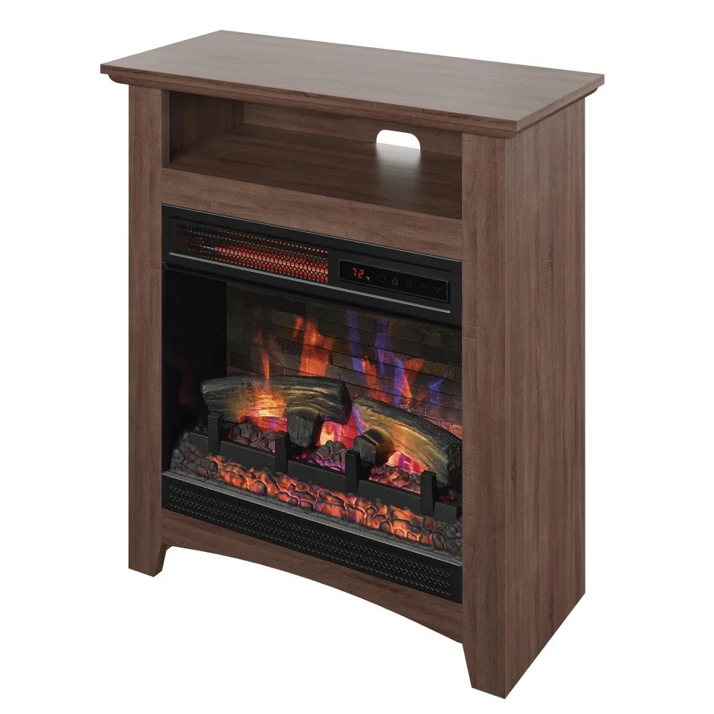 18” Infrared Quartz Wall Mantel Electric Fireplace K98651