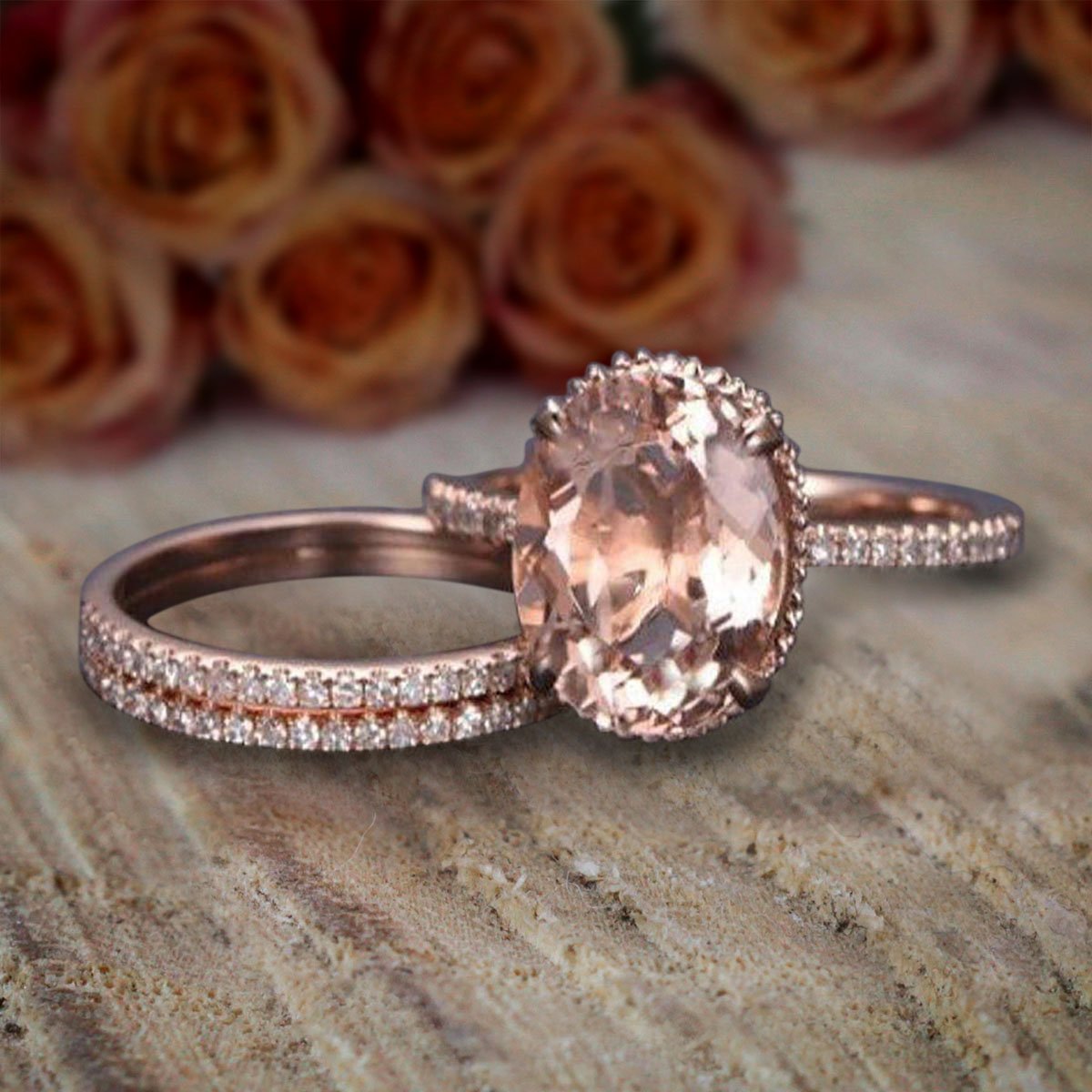 Trio Ring Set in 10k Rose Gold T61694
