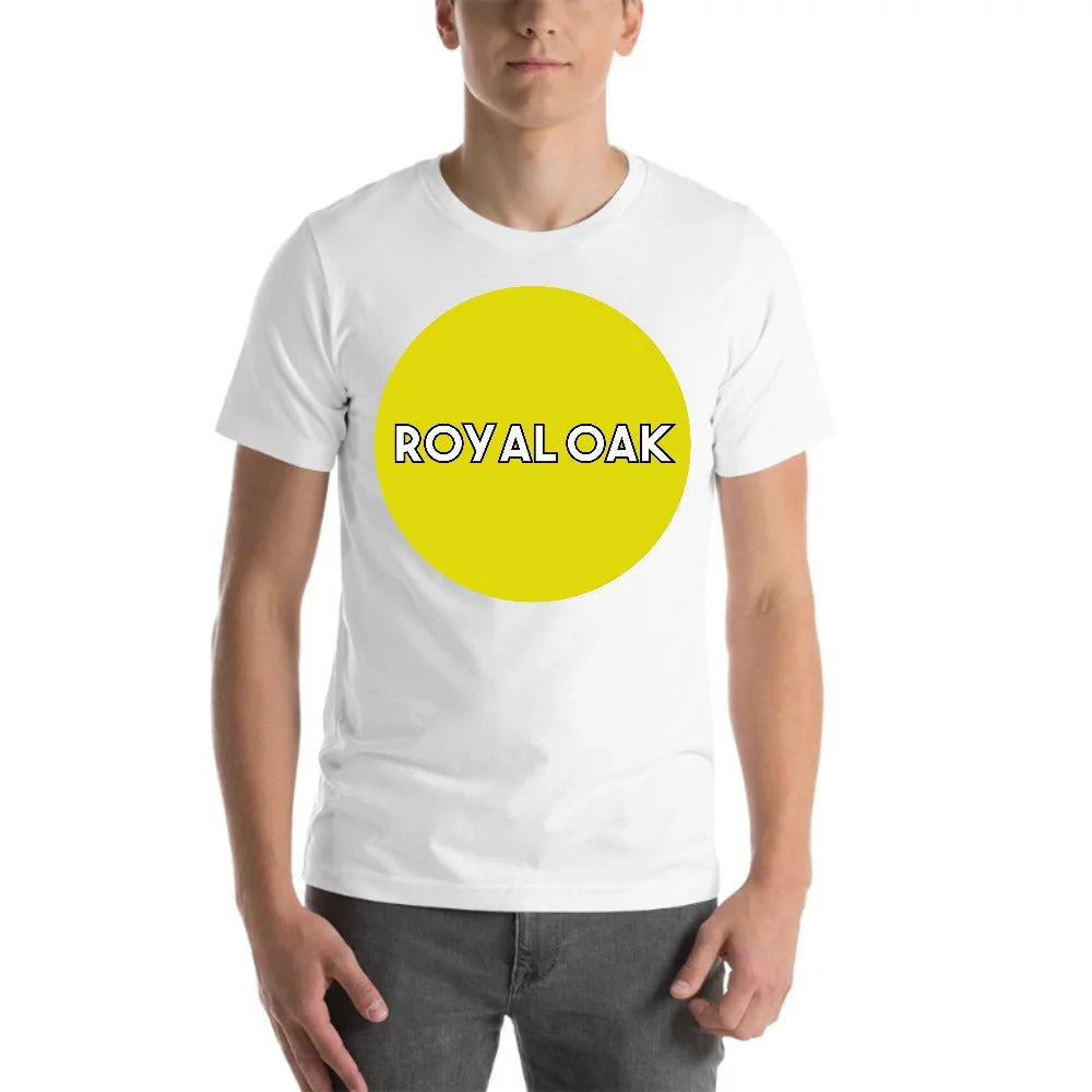 Yellow Dot Short Sleeve Cotton T-Shirt Z653