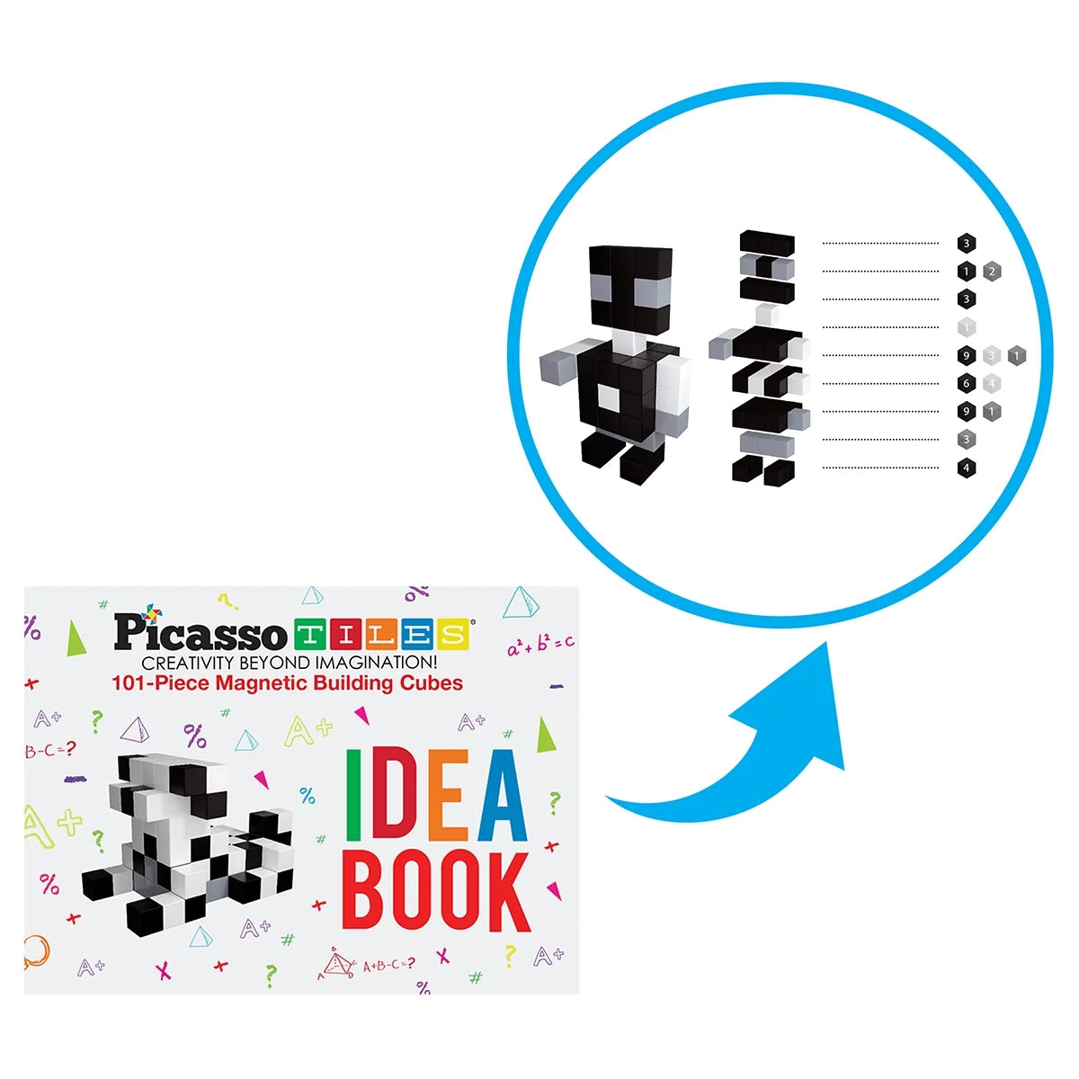 101pcs Magnetic Puzzle Cube Set S803