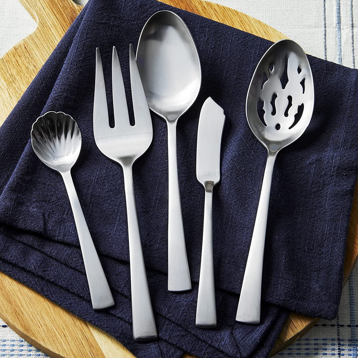 45 Piece Stainless Steel Flatware Set T9098