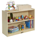 2 Shelf Birch Storage Cabinet R3321