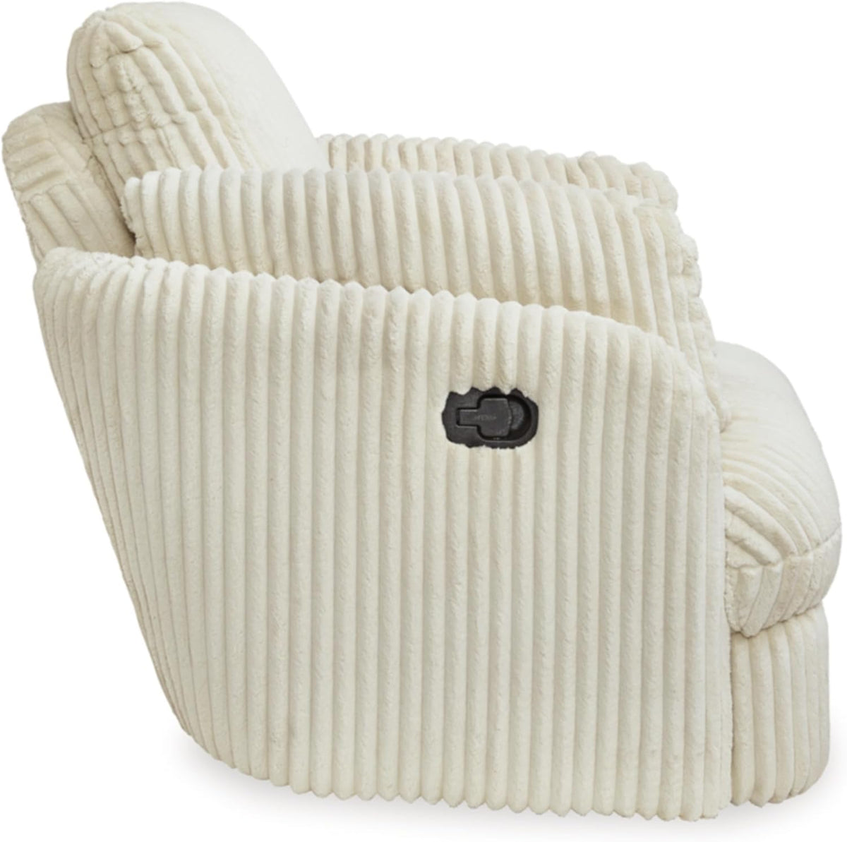 White Swivel Glider Recliner G77533