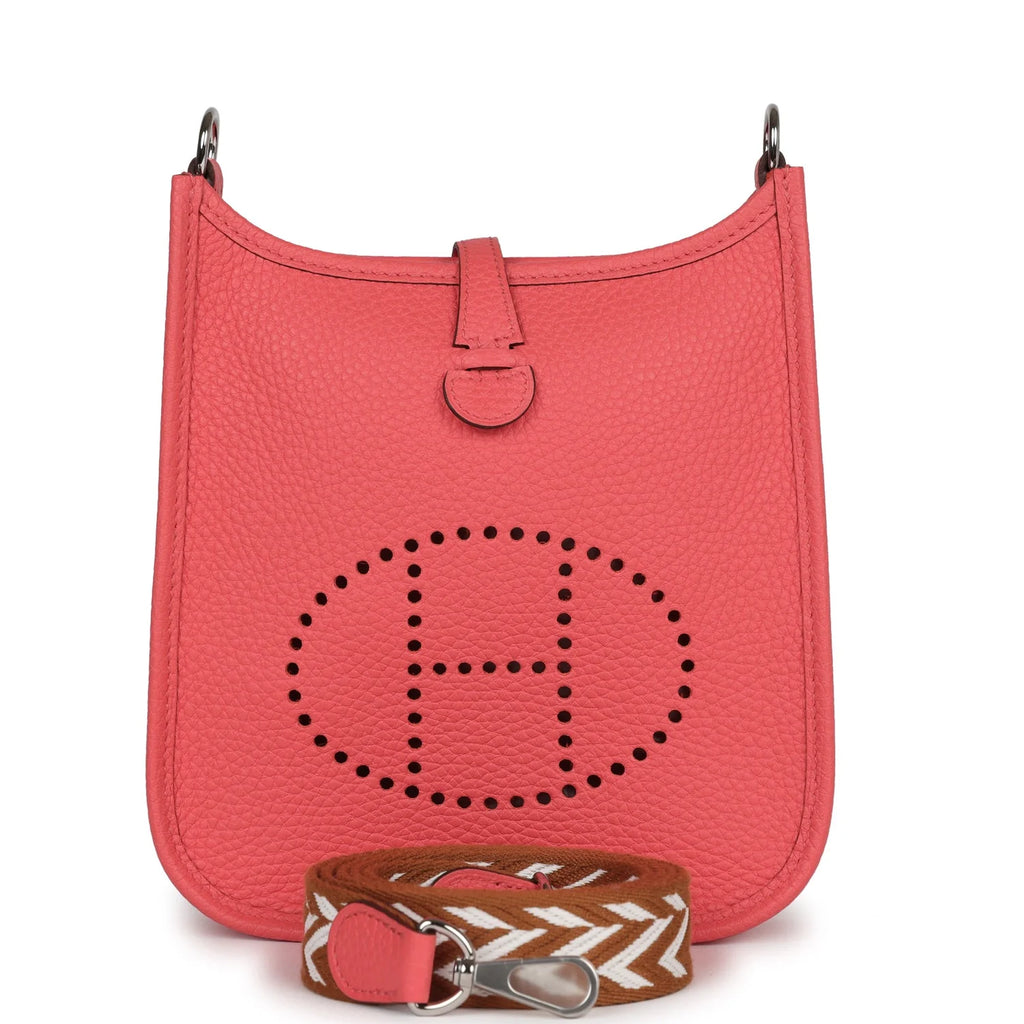 Rose Texas Clemence Palladium Hardware Bag R5034