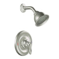 Spot Resist Brushed Nickel Shower Faucet J901