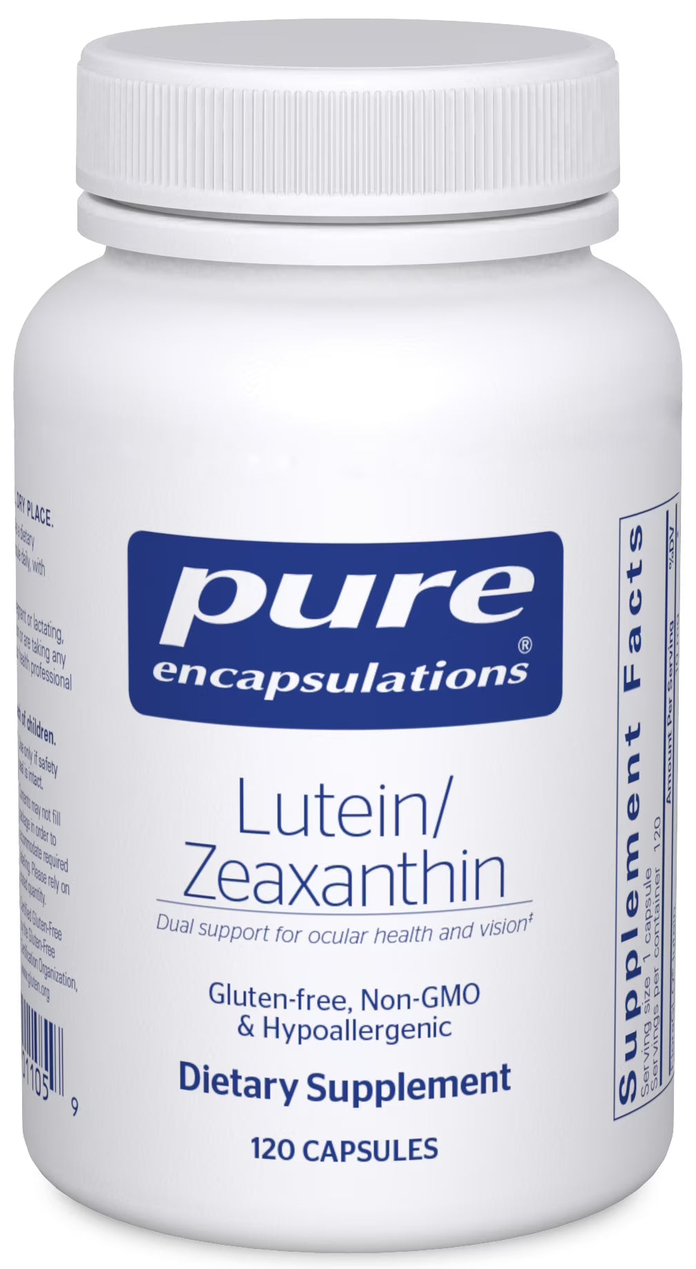 120 Capsules Lutein/Zeaxanthin Supplement M9431
