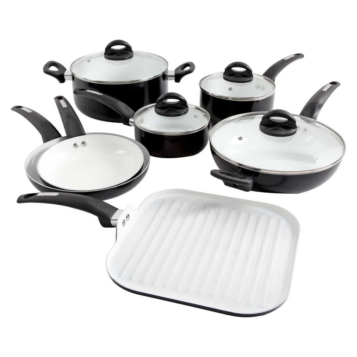 11-Piece Aluminum Cookware Set S64020