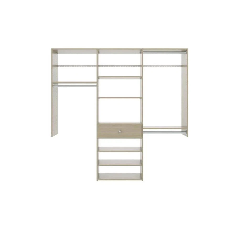Weathered Grey Wood Closet Kit M7667