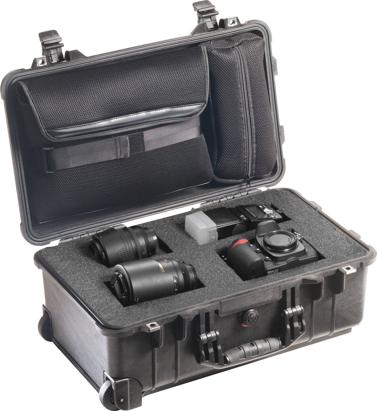 Black Laptop Case with Foam V84087
