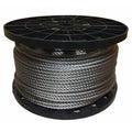 3/16 inch Stainless Steel Aircraft Cable Wire Rope Type 7x19 Type 316 (800 Feet) V2197