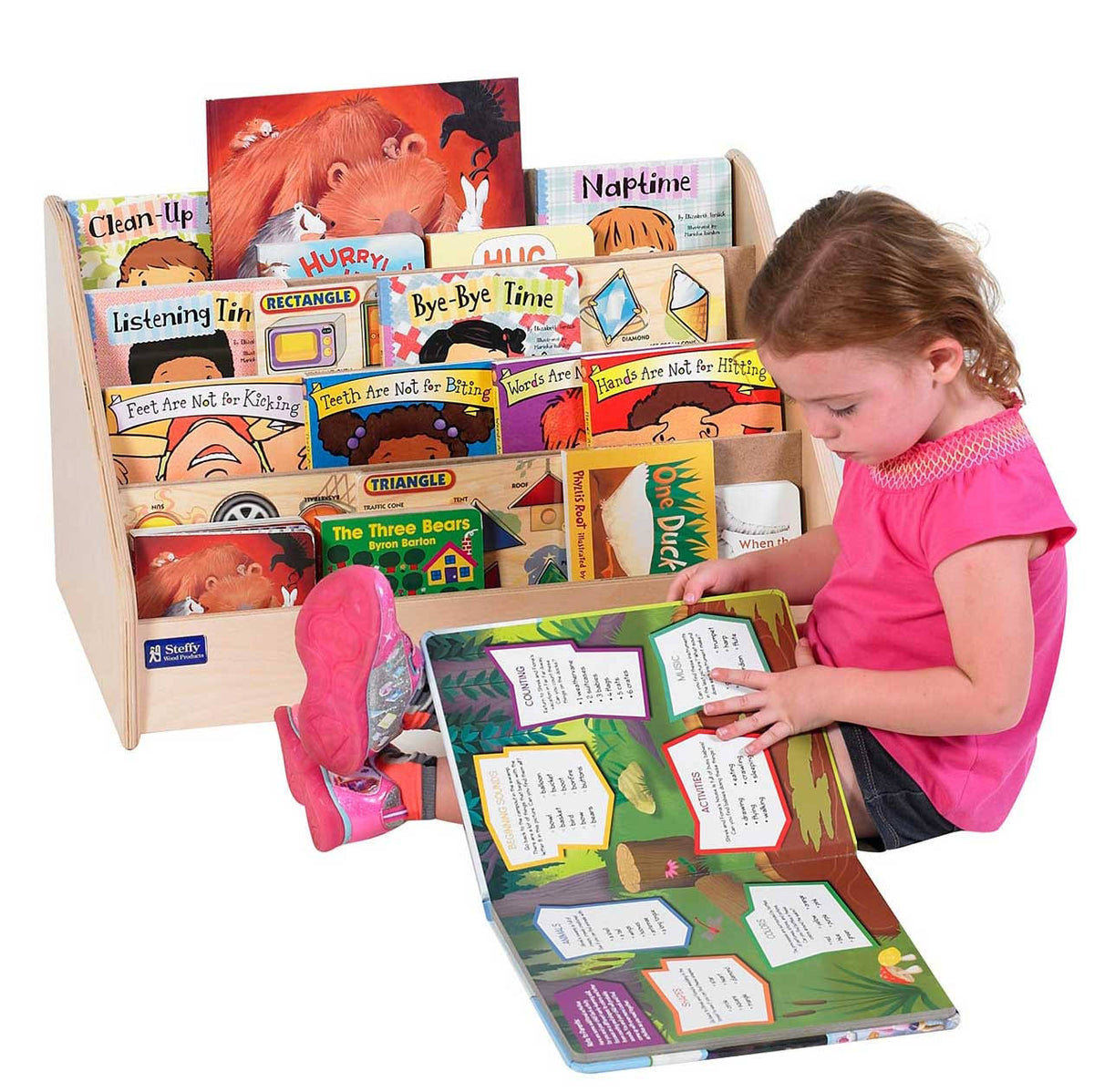 Toddler Low Book Display S23427