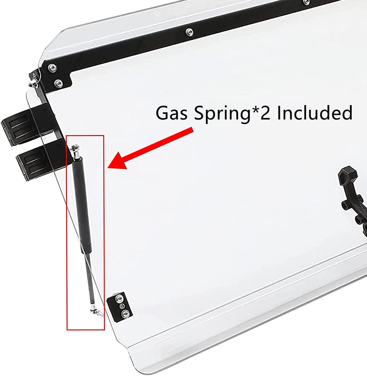 Clear Scratch Resistant 3-IN-1 Windshield T93913