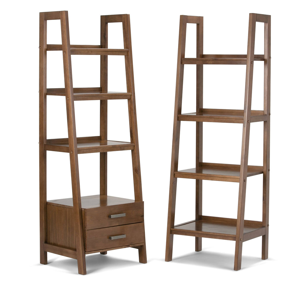 Solid Pine 4 Shelf Bookcase X832