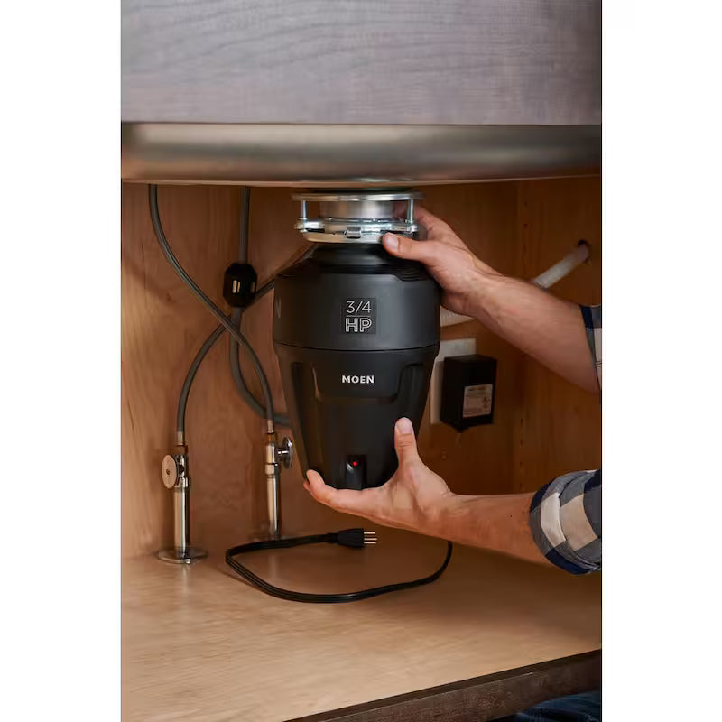 3/4 HP Continuous Feed Garbage Disposal with Sound Reduction (2-Pack) U998