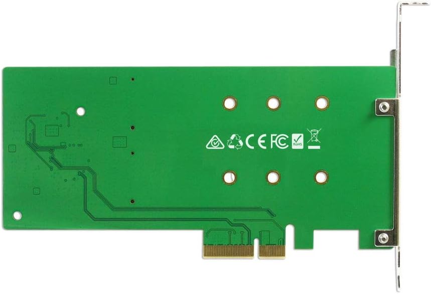 Dual M.2 SSD RAID PCIe x4 Host Card W2449