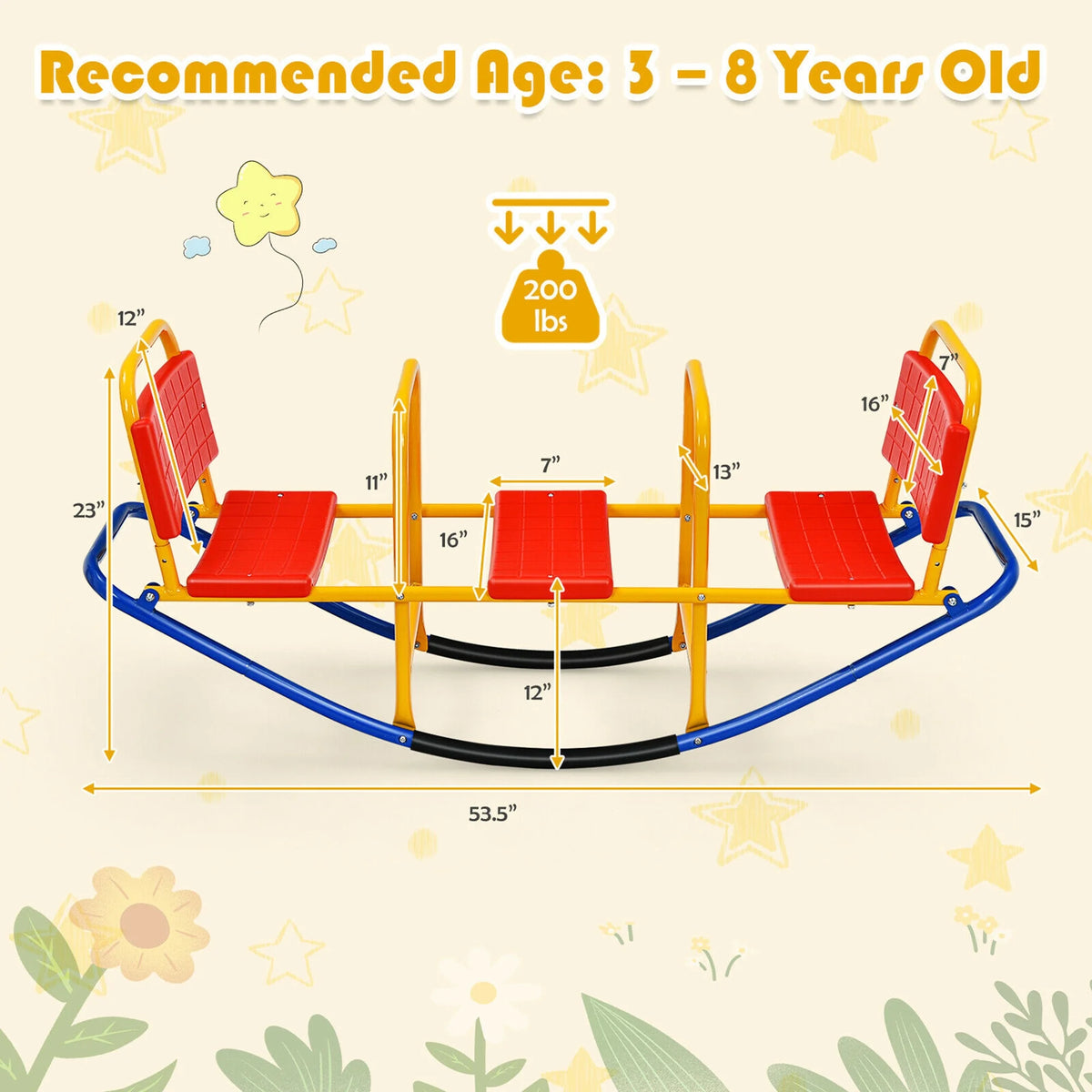 Kids Teeter Totter Outdoor Teeter Totter P537364