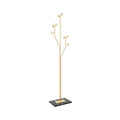 Metal Coat Rack Standing Wrought Iron Hanger Floor-to-Ceiling Simple Hanger L69304