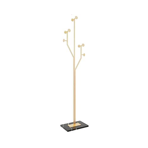 Metal Coat Rack Standing Wrought Iron Hanger Floor-to-Ceiling Simple Hanger Z8212