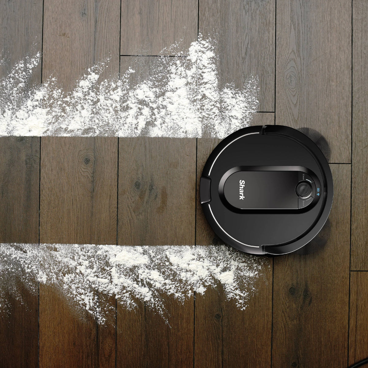Black Robot Vacuum Cleaner with Self Empty Charger Base B269