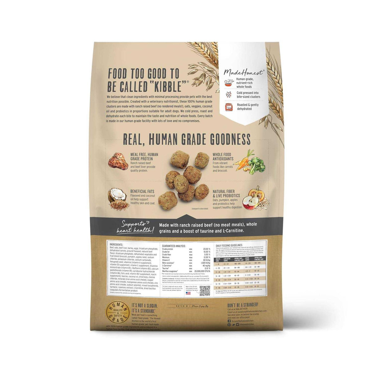 Grain Free Whole Food Dog Food E31140