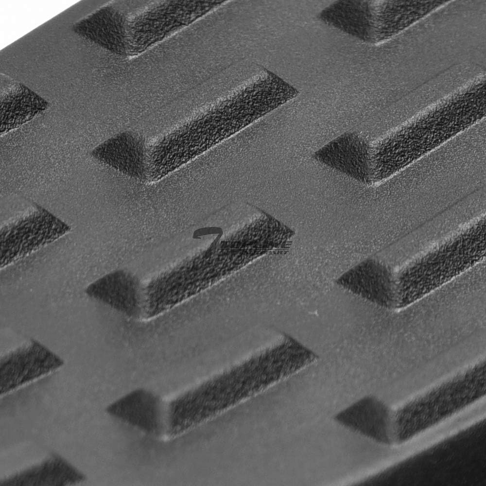 Black Steel Side Step Nerf Bars T917459
