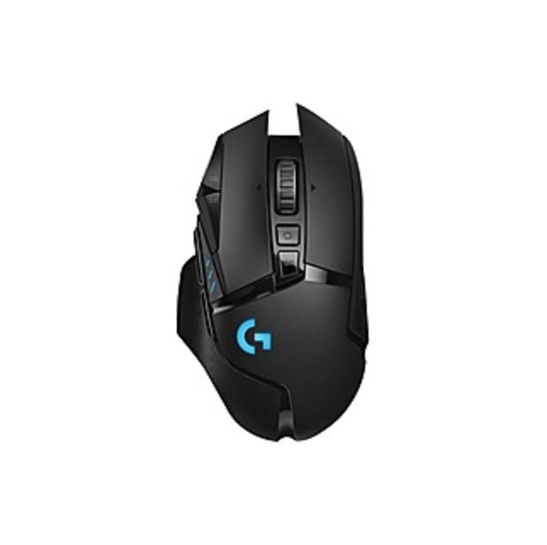 Wireless Optical Gaming Mouse with RGB Lighting Black G7814