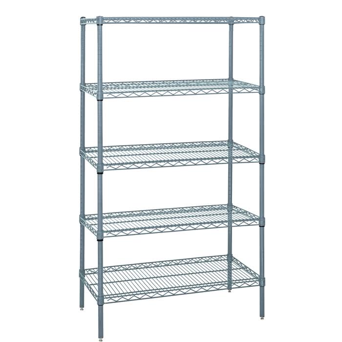 5 Shelf Starter Kit Gray 74 in C3091