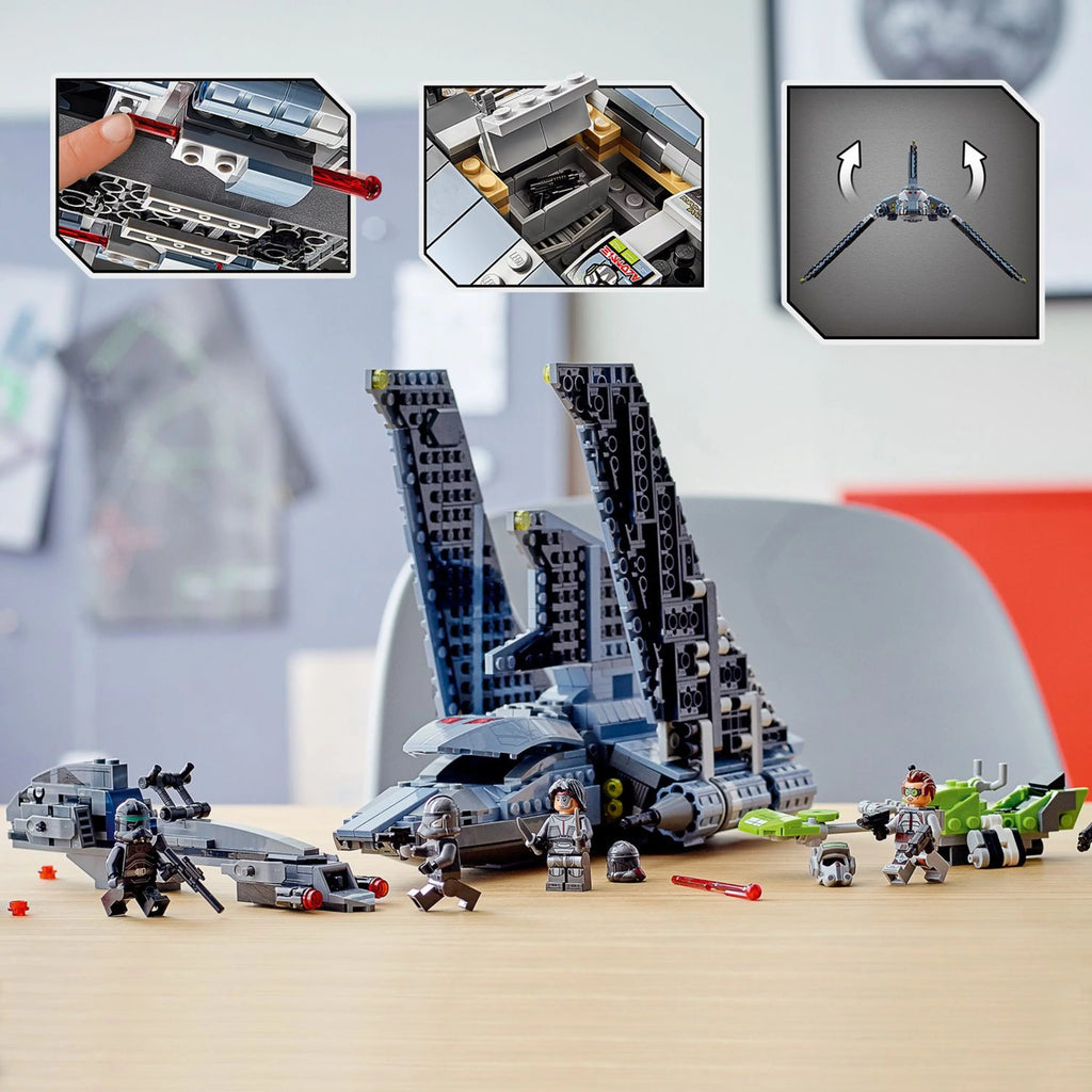 LEGO Star Wars Attack Shuttle Building Toy Set (969 Pieces) E71310