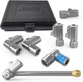 Set of 7 Open Flow Tire Air Chuck Kit K7303