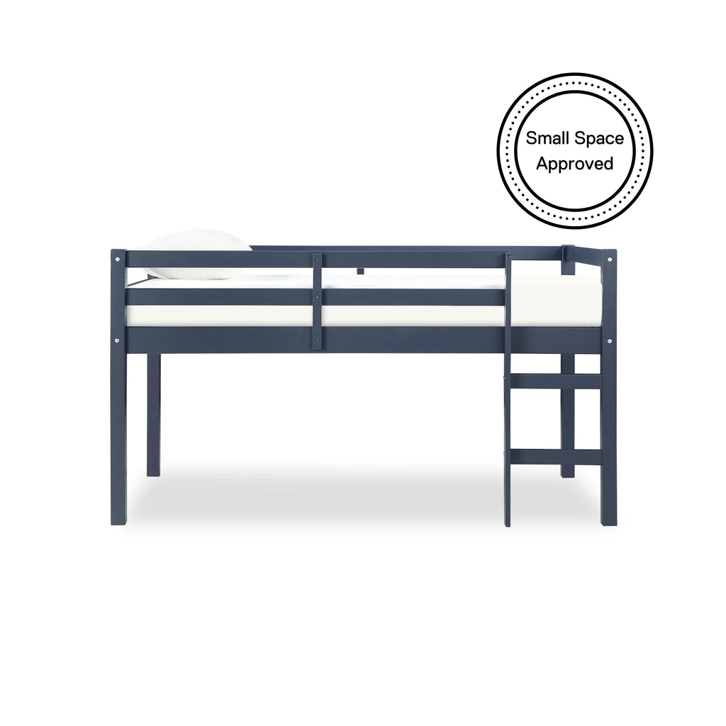 Blue Twin Loft Bed Q90537