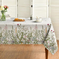 60x84 Inch Rectangular Floral Tablecloth A86947